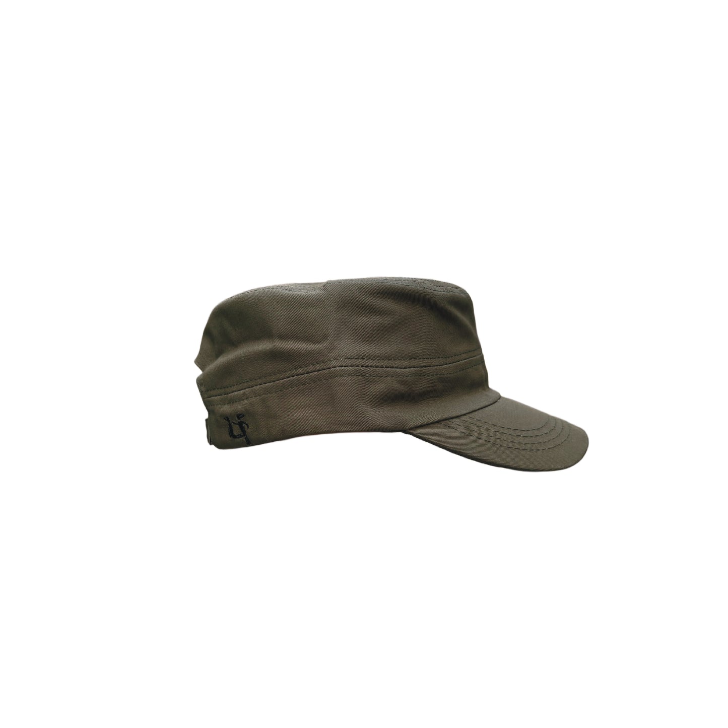 Navy green tree hat