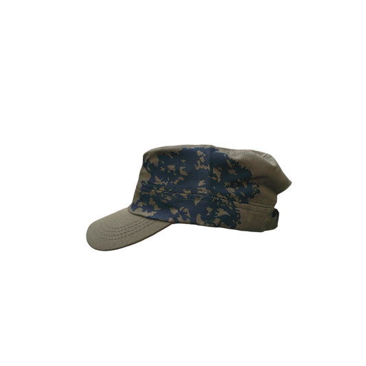 Navy green tree hat￼